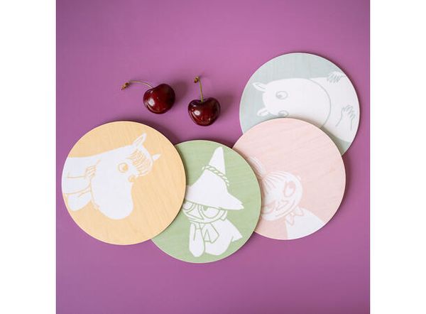 Hovedbilde Mummi Glassbrikker - sett av ...