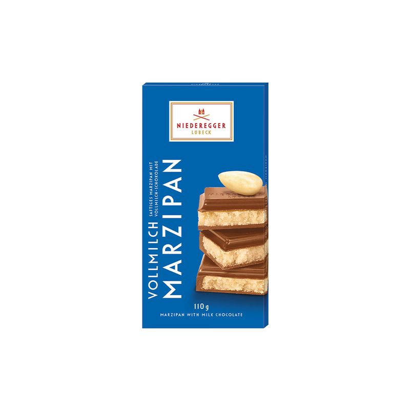Marsipanplate Melke sjokolade 110g