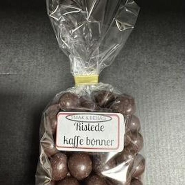 Hovedbilde Kaffebønner m/sjokolade.